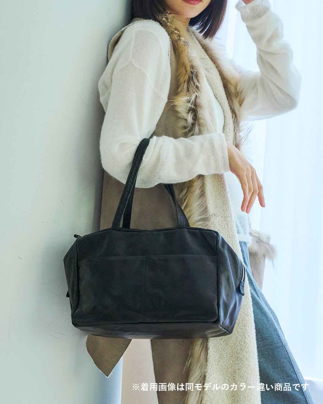 BOX TOTE : M | GRAY