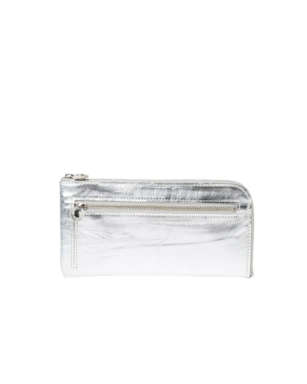 SLIM WALLET : LONG | SILVER