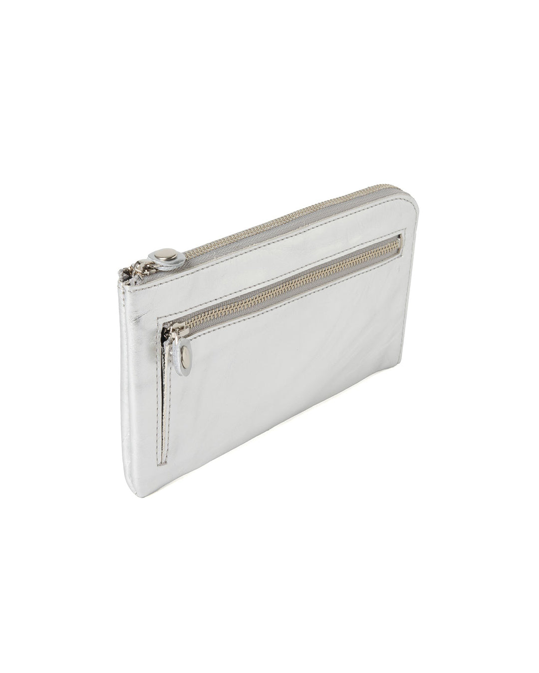 SLIM WALLET : LONG | SILVER