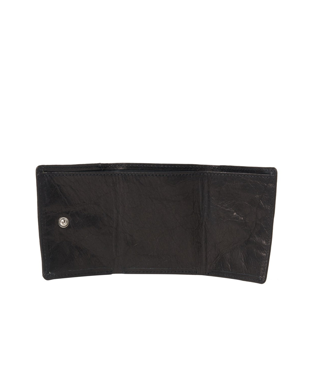 TRI-FOLD WALLET : MINI | BLACK