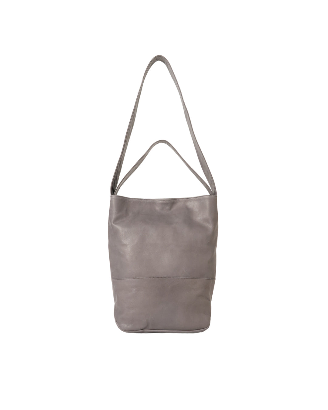 A4 ONE SHOULDER BUCKET | GRAY