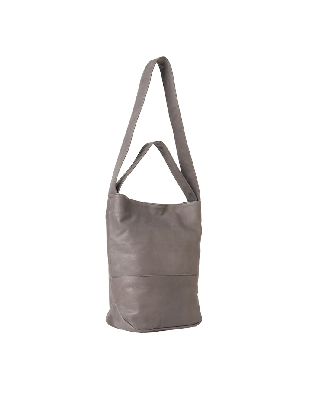 A4 ONE SHOULDER BUCKET | GRAY